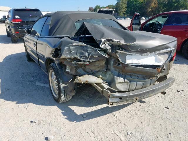 1C3EL45X04N217247 - 2004 CHRYSLER SEBRING LX BROWN photo 3