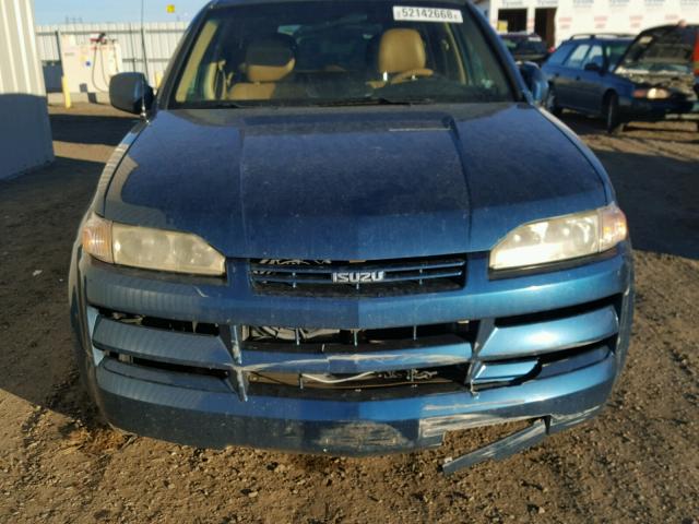 4S2DF58X824612820 - 2002 ISUZU AXIOM XS Mavi foto 9