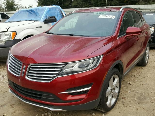 5LMCJ1A91FUJ45250 - 2015 LINCOLN MKC RED photo 2