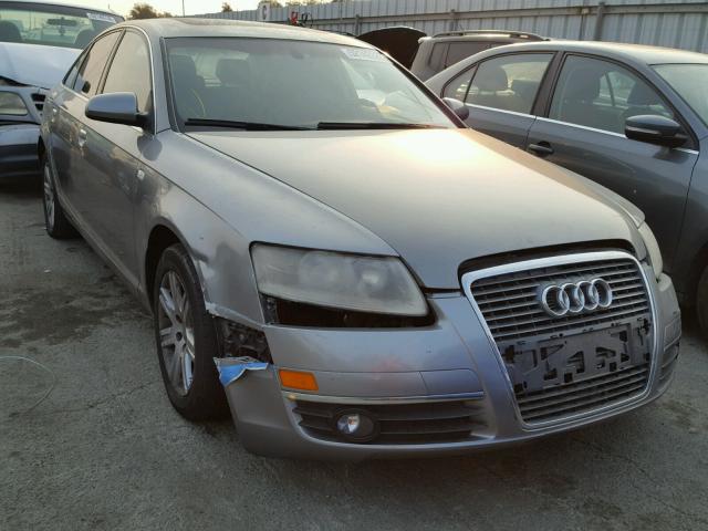 WAUAH74F36N155946 - 2006 AUDI A6 3.2 GRAY photo 1