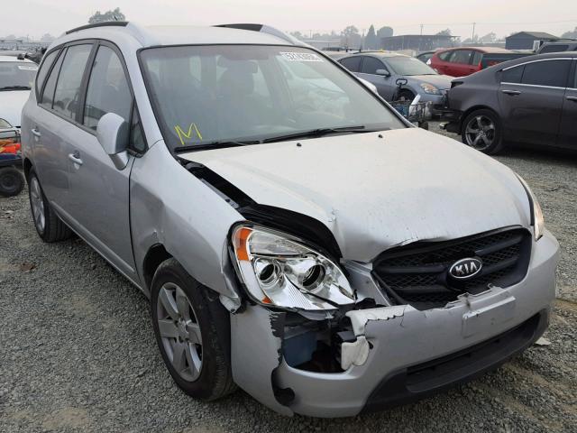 KNAFG526077084596 - 2007 KIA RONDO LX SILVER photo 1