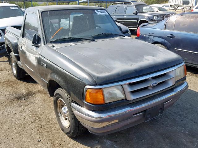 1FTCR10A7TPB07978 - 1996 FORD RANGER BLACK photo 1