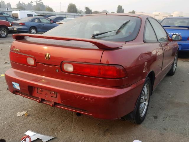 JH4DC4469WS007801 - 1998 ACURA INTEGRA GS RED photo 4