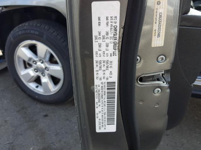 1C4NJCBA2DD229465 - 2013 JEEP COMPASS SP 灰色 照片 10