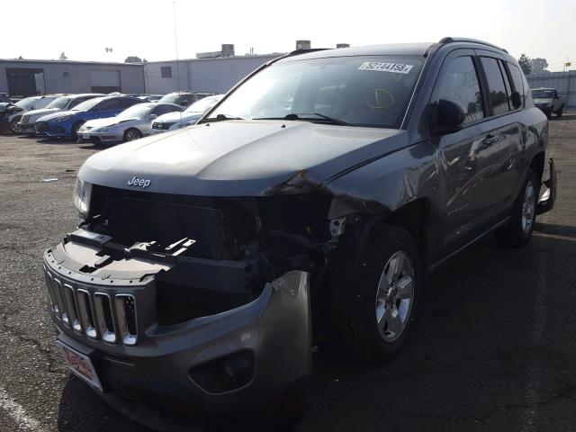 1C4NJCBA2DD229465 - 2013 JEEP COMPASS SP 灰色 照片 2