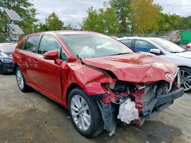 4T3ZA3BB6FU094409 - 2015 TOYOTA VENZA LE RED photo 1