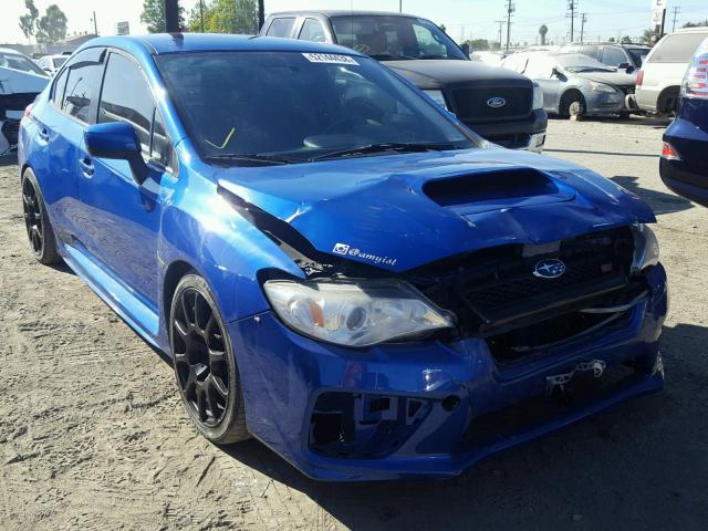 JF1VA1D66F9813697 - 2015 SUBARU WRX PREMIU BLUE photo 1