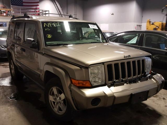 1J8HG48K46C233293 - 2006 JEEP COMMANDER Qəhvəyi foto 1
