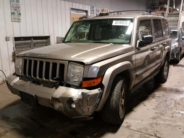 1J8HG48K46C233293 - 2006 JEEP COMMANDER Qəhvəyi foto 2