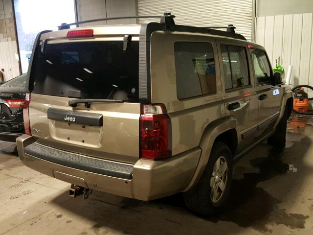 1J8HG48K46C233293 - 2006 JEEP COMMANDER Qəhvəyi foto 4