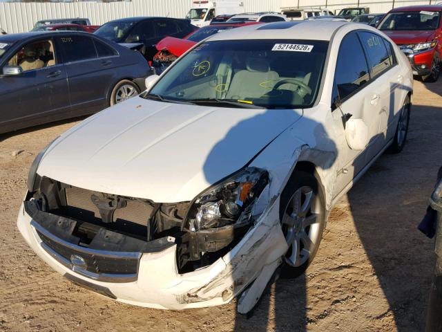 1N4BA41E08C828850 - 2008 NISSAN MAXIMA SE WHITE photo 9