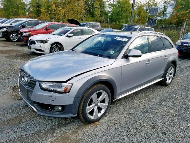 WA1UFAFL6GA008366 - 2016 AUDI A4 ALLROAD SILVER photo 2