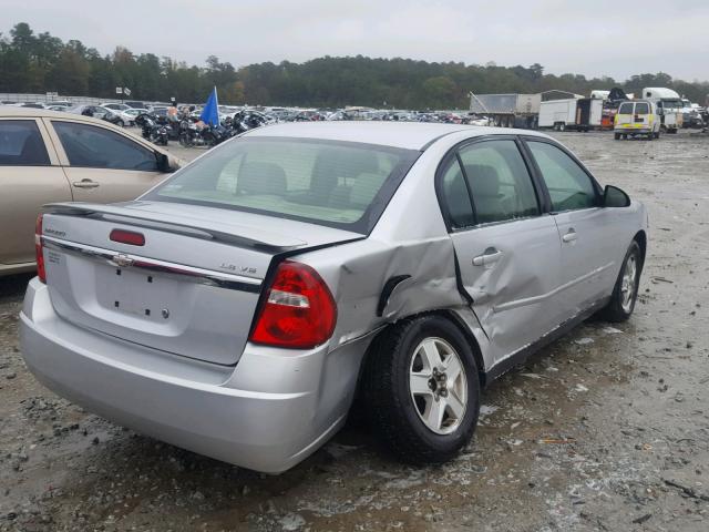 1G1ZT52875F277370 - 2005 CHEVROLET MALIBU LS 银色 照片 4