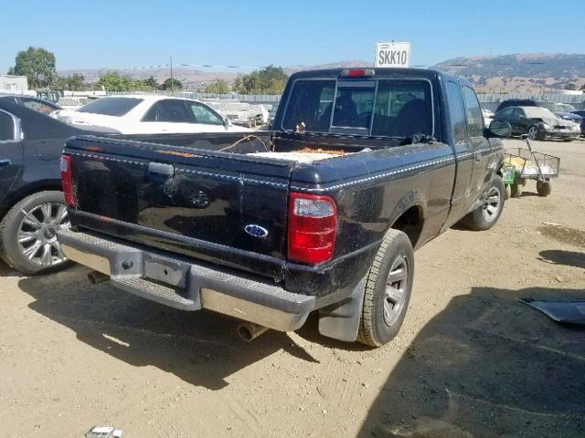 1FTZR44EX3PA24540 - 2003 FORD RANGER SUP BLACK photo 4