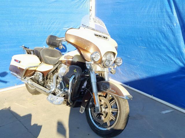 1HD1KEL14EB668006 - 2014 HARLEY-DAVIDSON FLHTK ELEC BROWN photo 1