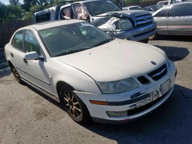 YS3FB49S731060378 - 2003 SAAB 9-3 LINEAR WHITE photo 1