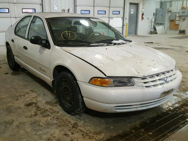 1P3EJ46C6WN187719 - 1998 PLYMOUTH BREEZE BAS WHITE photo 1