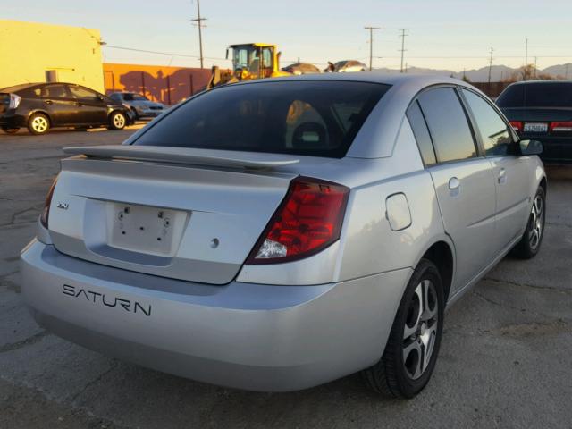 1G8AL52F45Z102781 - 2005 SATURN ION LEVEL SILVER photo 4