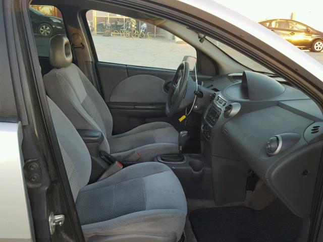 1G8AL52F45Z102781 - 2005 SATURN ION LEVEL SILVER photo 5
