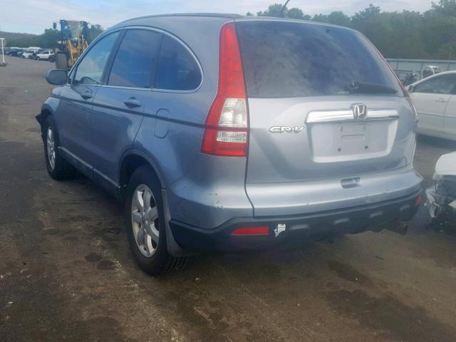 5J6RE48788L035214 - 2008 HONDA CR-V EXL SILVER photo 3