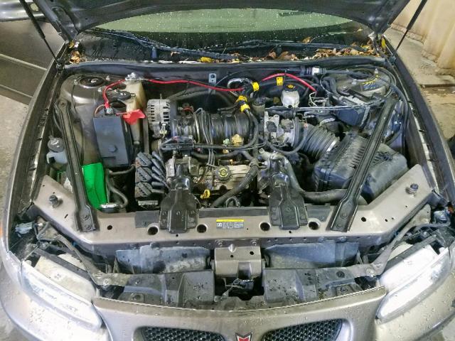 1G2WP52K73F133605 - 2003 PONTIAC GRAND PRIX SILVER photo 7