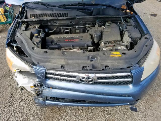 JTMBD31V466014515 - 2006 TOYOTA RAV4 LIMIT BLUE photo 7