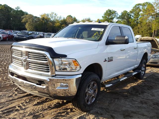 3C6UR5DL5GG222474 - 2016 RAM 2500 SLT WHITE photo 2