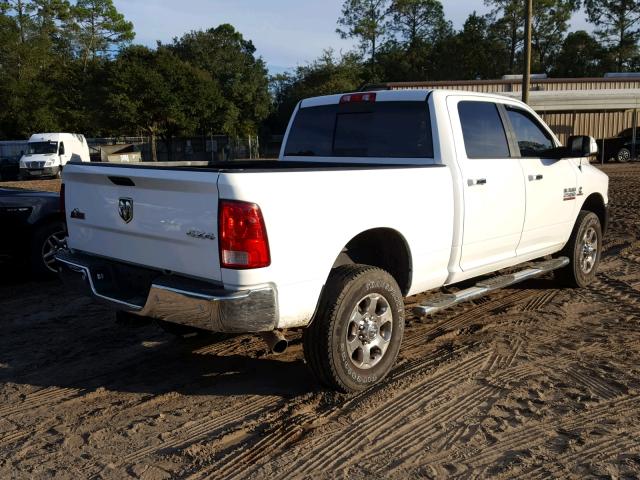 3C6UR5DL5GG222474 - 2016 RAM 2500 SLT WHITE photo 4