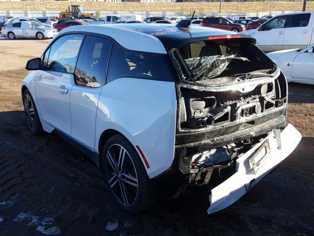 WBY1Z4C58EV274421 - 2014 BMW I3 REX WHITE photo 3