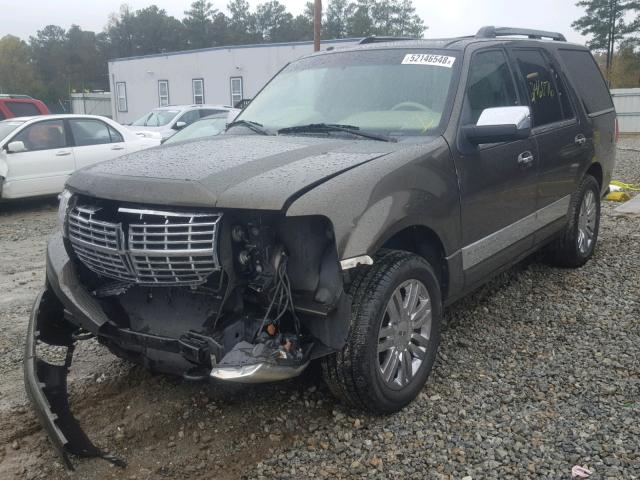 5LMFU27598LJ10687 - 2008 LINCOLN NAVIGATOR Қоңыр фото 2