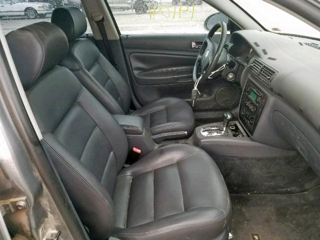 WVWAD63B35P028267 - 2005 VOLKSWAGEN PASSAT GLS GRAY photo 5