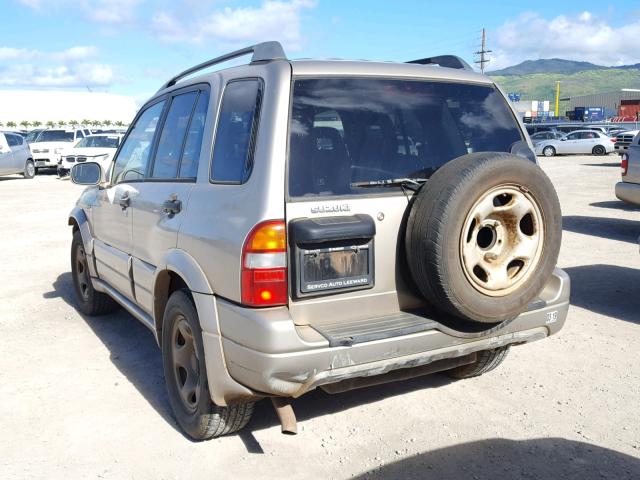 JS3TE62V824152003 - 2002 SUZUKI GRAND VITA TAN photo 3