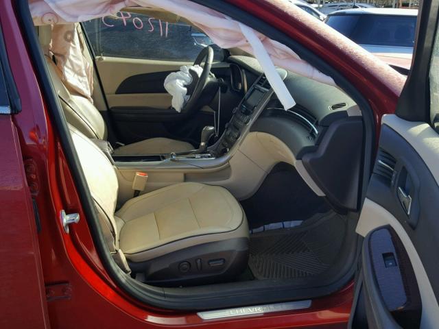 1G11J5SX0DF209789 - 2013 CHEVROLET MALIBU LTZ 红色 照片 5