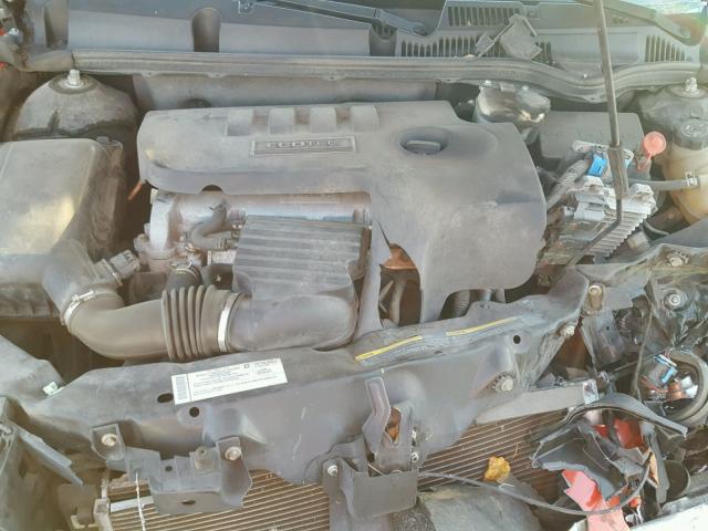 1G8AN15F87Z185424 - 2007 SATURN ION LEVEL RED photo 7