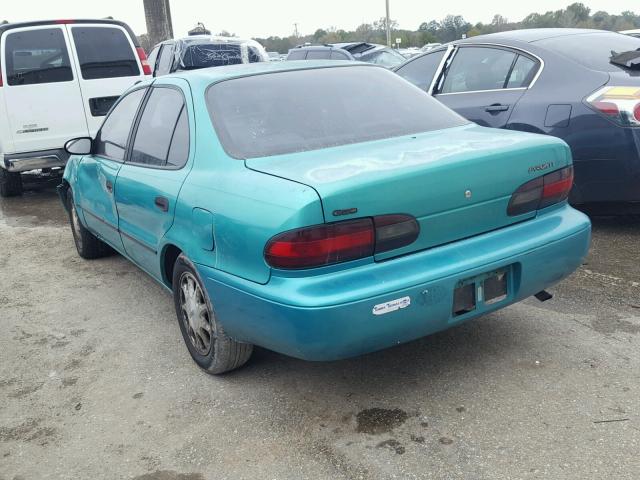 1Y1SK538XPZ055980 - 1993 GEO PRIZM LSI GREEN photo 3