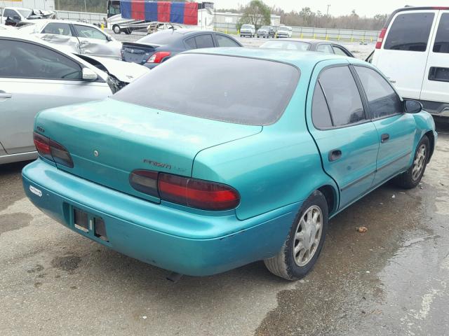 1Y1SK538XPZ055980 - 1993 GEO PRIZM LSI GREEN photo 4