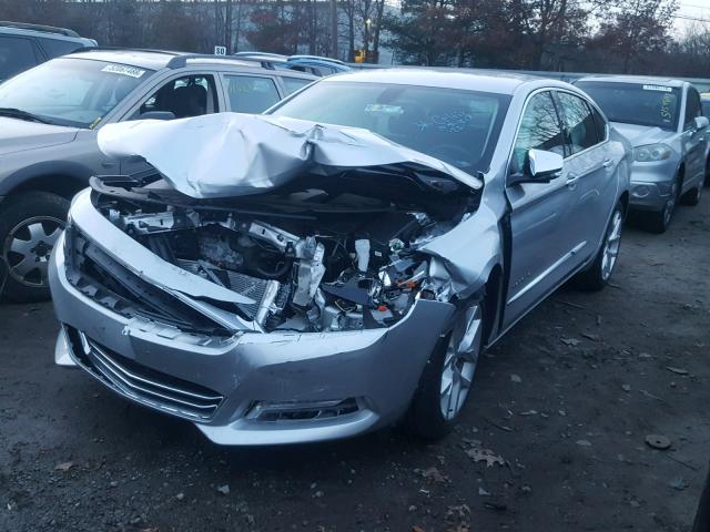 1G1125S33JU150710 - 2018 CHEVROLET IMPALA PRE SILVER photo 2