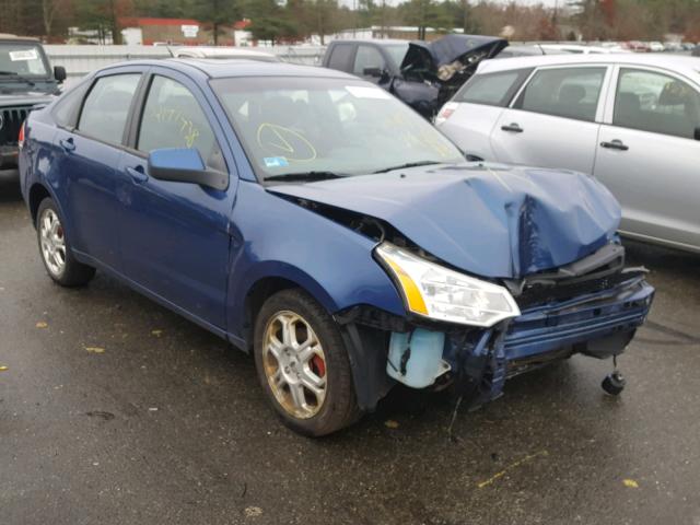 1FAHP36N69W242276 - 2009 FORD FOCUS SES BLUE photo 1