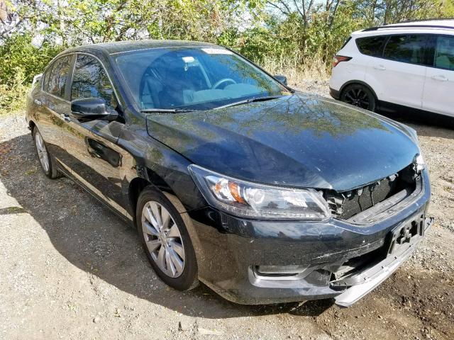 1HGCR2F83FA143220 - 2015 HONDA ACCORD EXL BLACK photo 1