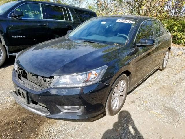 1HGCR2F83FA143220 - 2015 HONDA ACCORD EXL BLACK photo 2