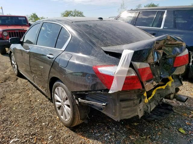 1HGCR2F83FA143220 - 2015 HONDA ACCORD EXL BLACK photo 3