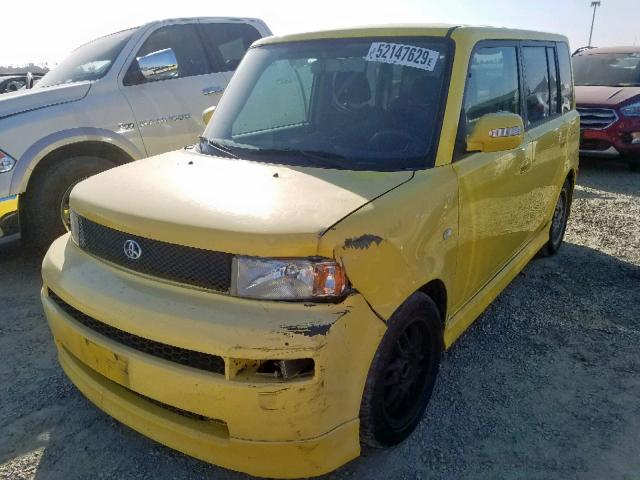 JTLKT324154014995 - 2005 TOYOTA SCION XB 黄色 照片 2