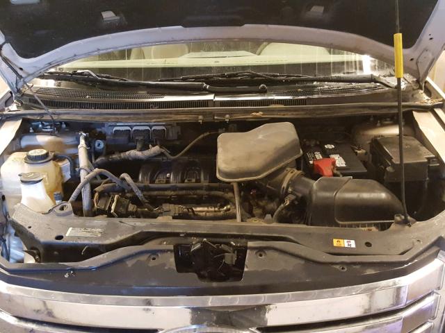 2FMDK48C47BA88377 - 2007 FORD EDGE SEL TAN photo 7