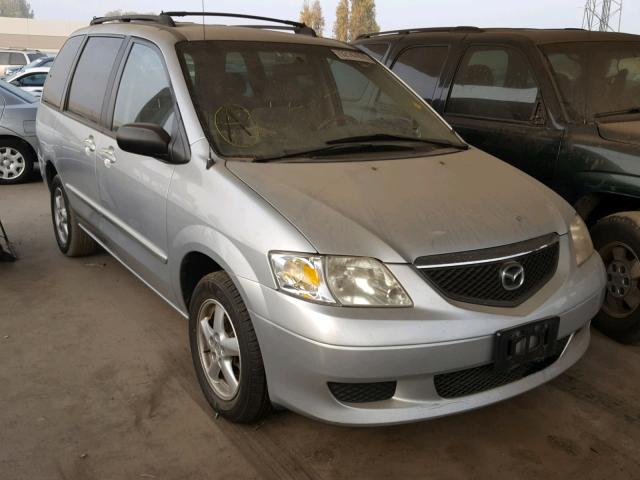 JM3LW28A520333843 - 2002 MAZDA MPV WAGON SILVER photo 1