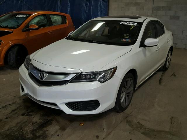 19UDE2F37JA003068 - 2018 ACURA ILX BASE WHITE photo 2