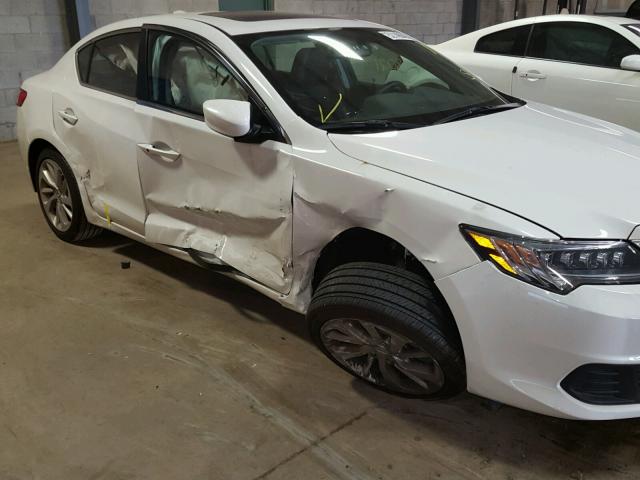 19UDE2F37JA003068 - 2018 ACURA ILX BASE WHITE photo 9