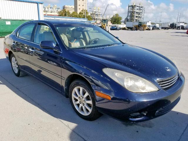 JTHBF30G125014161 - 2002 LEXUS ES 300 BLUE photo 1