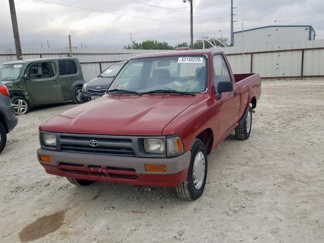 JT4RN81A5R5189775 - 1994 TOYOTA PICKUP 1/2 RED photo 2