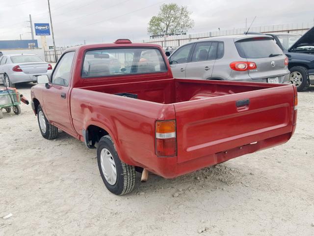 JT4RN81A5R5189775 - 1994 TOYOTA PICKUP 1/2 RED photo 3