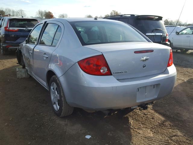 1G1AL58F487116640 - 2008 CHEVROLET COBALT LT SILVER photo 3